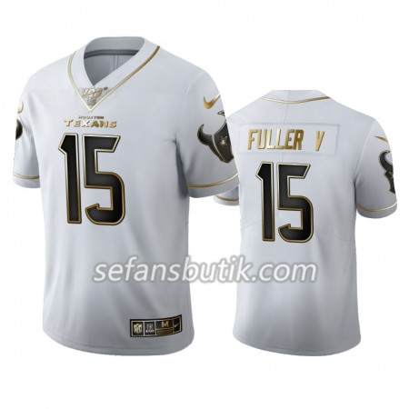 Houston Texans Tröjor Will Fuller V 15 Nike Vit Golden Edition 100th - Herr Houston Texans Tröjor Will Fuller V 15 Nike Vit Golden Edition 100th - Herr